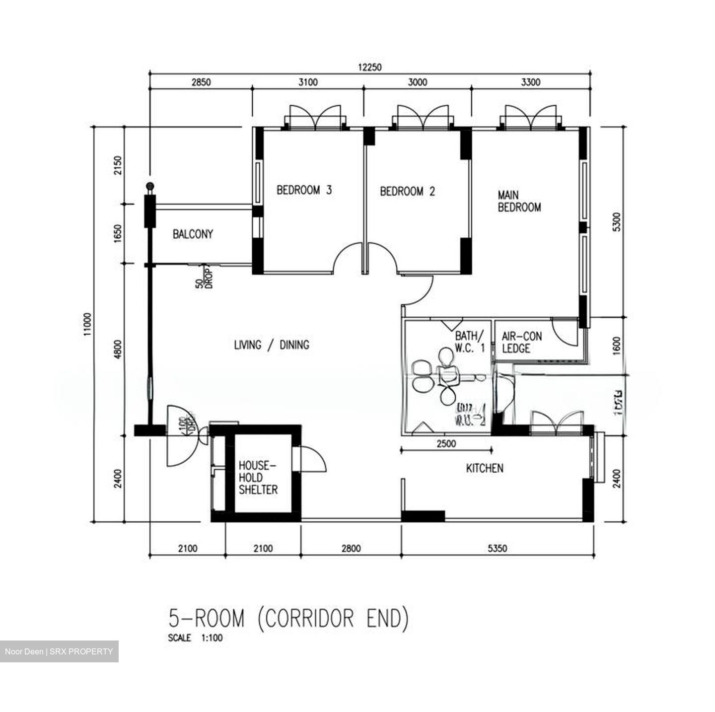 Blk 507A Wellington Circle (Sembawang), HDB 5 Rooms #566600471